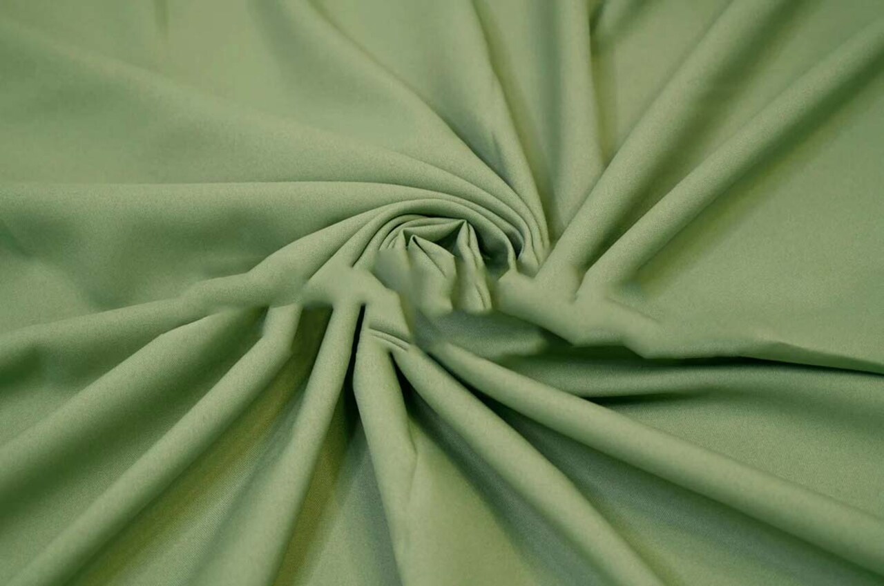 1 Yard Scuba Double Knit Wrinkle Free Polyester Mechanical Stretch Multiple Colors Fabrics